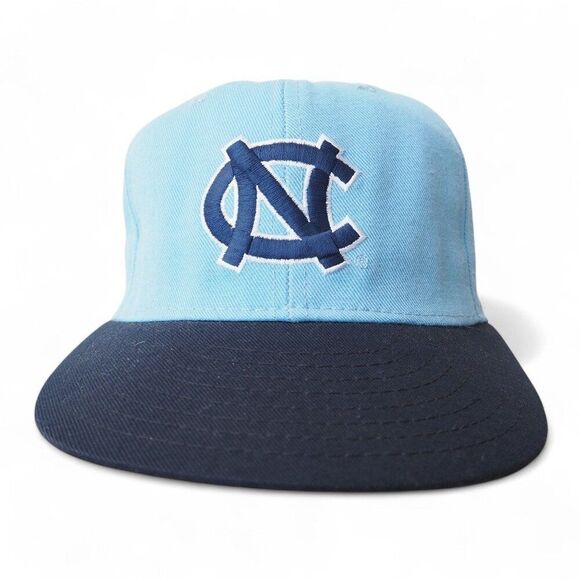 Pro Line Vintage UNC Carolina Tar Heels Interlocking Logo Fitted Hat 7 1/8 - Picture 1 of 8